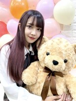 ミウミウヘア(miu miu hair)&nbsp;姫カット　と　Gradation Pink♪