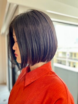 ソイクフ 四条大宮店(SOY-KUFU) 大人可愛い◎20代30代40代黒髪似合わせカットイメチェンボブヘア