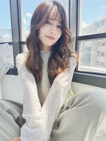 チェレ オレ 新金岡店(Chere ore) 大人気★韓国っぽ艶感ヘア/くびれセミディ/抜け感バング