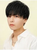 韓流イージーラフショートマッシュカット