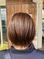 オーガニック アンド ヘアー ラウレア(LAU LEA) ショートスタイルの縮毛矯正