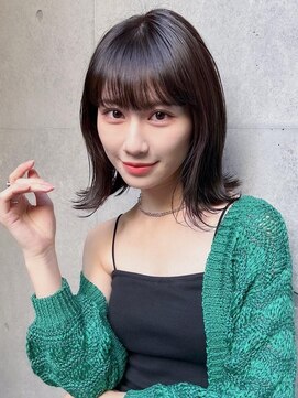 オーブ ヘアー ラルゴ 広島祇園店(AUBE HAIR largo) 20代・30代_韓国風ベルボブ