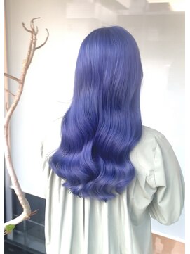 プネル(punel) 水色ヘア/水色カラー/ライトブルー/ブルー系カラー