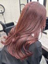 スターズ 柏(STARS)&nbsp;ピンクラベンダー　韓国風レイヤーカット ブリーチ&ダブルカラー