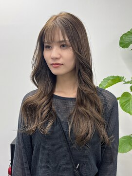 シュク 高円寺(SYUK) kanna【 高円寺 中野 】レイヤーカット/ベージュ/顔周りレイヤー