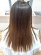ヘアルーム クオーレ(hair room Cuore)の写真/ダメージで縮毛矯正が難しい方や今まで断られてしまった方もお任せ♪真っ直ぐ過ぎないなめらかな仕上がり☆