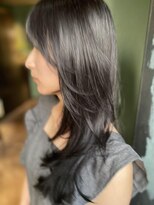 ミスグランディーヴィラス(Miss Grandee VILLAS)&nbsp;秋色カラーイメチェントーンダウンブルーブラック