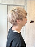 ペールピンク × エンドカラー
