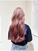 【ハイトーングラデーション】　ベビーピンク　グラデーション