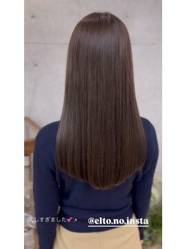 エルト 四条烏丸(elto) ｗカラー＊ミルクティーベージュ《下岡優花》