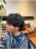 波巻きスパイラルパーマ