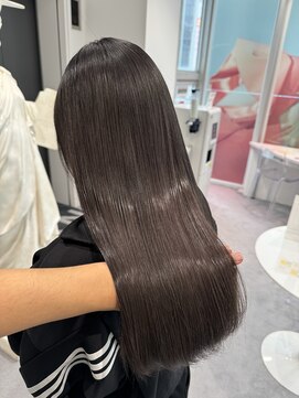 ヘアーアンドメイク ニューヨークニューヨーク 姫路店(Hair&Make NYNY) グレージュ　ブリーチカラー　ダブルカラー