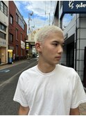 束感刈り上げビジネス七三ツーブロックアップバングtjg