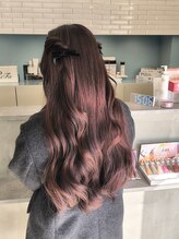 ドープリット(Dope LIT) ハーフツイン/ヘアアレンジ仕上げ/チョコブラウン