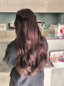 ドープリット(Dope LIT) ハーフツイン/ヘアアレンジ仕上げ/チョコブラウン