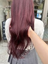 ミニム ヘアー(minim hair)&nbsp;【minin×miku】wカラー 高発色チェリーレッド