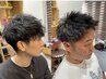 メンズ限定！カットパーマ＆トリートメント￥13000→￥12000