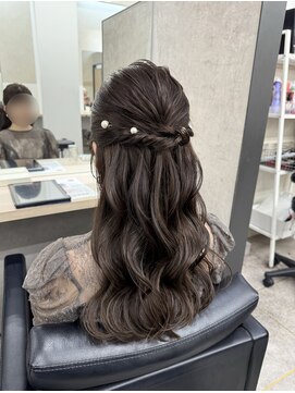 ジゼル 博多(GiseL) ハーフアップ