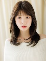 カバーヘア ブリス 戸田公園西口店(COVER HAIR bliss) 前髪パーマカーキアッシュくびレイヤーTc3戸田公園20代30代40代