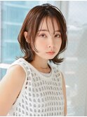 外ハネボブ/レイヤーカット/くびれカット/エアリー/夏にオススメ