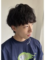 ネクストフォーヘアー(NEXT for hair)&nbsp;ナチュラルマッシュ　シャドウパーマ　波巻き