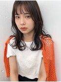 kico☆シースルーバンク×チャコールグレー×アッシュブラック