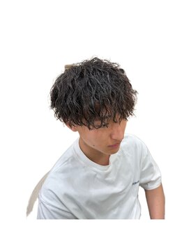 ラヴィズム 名駅店(LUVISM) アイロンセット風縦落ちパーマ