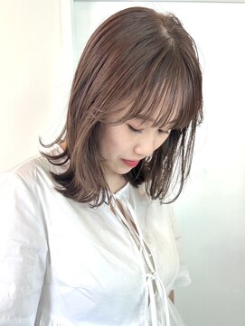 リサ グランシェ(RISA granche) ブラウンカラー　ミディアム