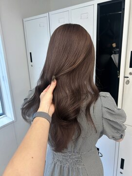 ペレ 渋谷(PELE) ミディアムヘア/暗めカラー/グランマッシュ/渋谷