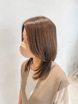 ポート 蕨(PORT) 【篠原】ストレート×顔周りザクザクレイヤー