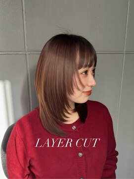 似合わせレイヤー10代20代30代◎小顔/透明感/髪質改善/新宿/青木