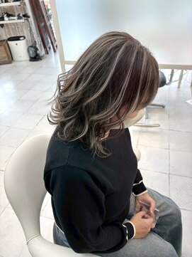 クレア 相武台(CREA) 40代白髪ぼかしカラー【/相武台/ハイライト/ブリーチ/髪質改善】