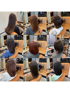 ナチュラル 古川店(Natural) 古川 大崎市 縮毛矯正 髪質改善 トリートメント 艶髪カラー