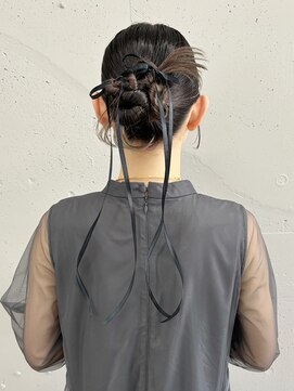 シーク 天神(SEEK) 結婚式ヘアセット/セット/ヘアアレンジ/アレンジ/カチモリヘア