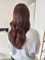 コト 福井大和田店(coto)&nbsp;カシスレッド/暖色カラー/ブリーチなしダブルカラー/福井