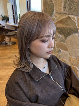 オアシスアヴェダ(OASIS AVEDA) ハイトーンベージュ／くすみベージュ／ブリーチカラー