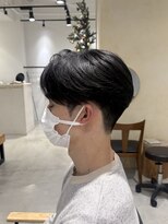 ビューバイネオリーブ 用賀店(Beau'r by neolive)&nbsp;サーフカール刈り上げセンターパートリバースセンターパート