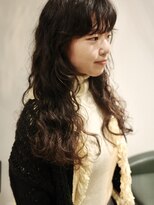 ネロ ヘアアンドライフストア 渋谷(NERO HAIR AND LIFESTORE) 【まどか】カーリーパーマ/前髪あり/ドライパーマ