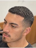 海外バーバー仕込みのナチュラルフェード