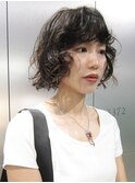 ボブパーマボブカットウルフパーマドライパーマくせ毛風パーマ