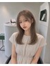 【トータル垢抜け】透明感カラー+美眉スタイリング