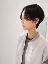 ネス ヘアメゾン アシヤ(ness HAIR MAISON ASHIYA)&nbsp;大人女性のハンサムショート/センターパート【芦屋川/芦屋】