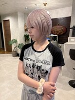 ナイト(KNIGHT)&nbsp;ホワイトカラー×ブロンド×エフェクトブリーチ