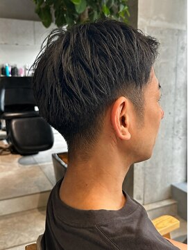 キリ 逗子(kiri) 逗子葉山アップバングメンズショートスパイキーショート眉毛R178