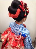 七五三 新日本髪