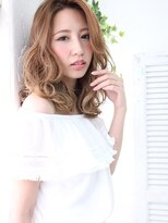 リラ ヘアー(LILA HAIR) 【LILA  HAIR】ゆる巻きミディ