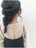 大人気!編み下ろしヘア