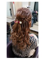 エヌエービー 池袋店(N.A.B.)&nbsp;ハーフアップ