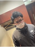 【日本橋ビジネスパーマ髪型】