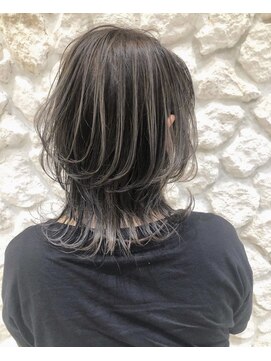 モアナバイヘッドライト 小田原店(Moana by HEADLIGHT) Moana#ウルフ#バレイヤージュ#レイヤー#大人可愛い